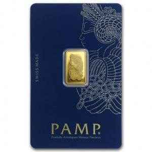 Pamp Suisse Veriscan Fortuna 5 gram Gold Bar